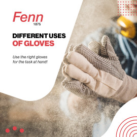 Different types of work gloves