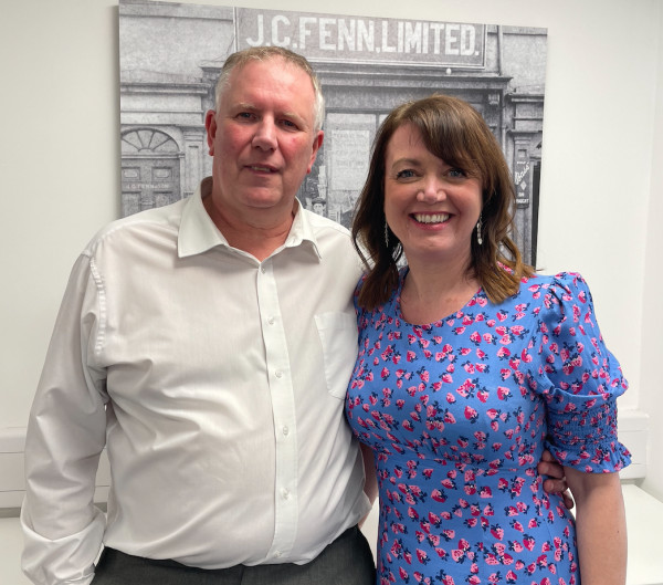 Mark celebrates 42 years with Fenns