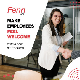 Make employees feel welcome with a new starter pack